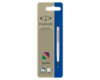 Parker Rollerpenvulling  blauw fijn 0.5mm op blister