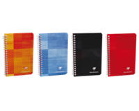 Notitieboek Clairfontaine 75x120mm spiraal lijn