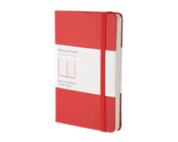 Moleskine Notizbuch liniert Pocket DIN A6 rot