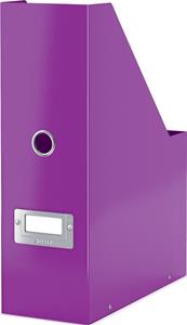 LEITZ Stehsammler Click & Store WOW, A4, Hartpappe, violett