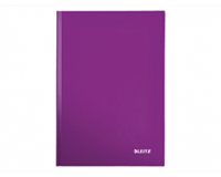 Leitz Notizbuch WOW A5 violett 155x217x14 liniert