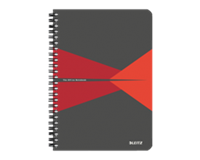 Notitieboek  Office A5 lijn PP rood
