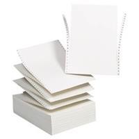 Listingpapier 240x12 2 zijden afscheurbare Caroll band 1000 vel 2 ex