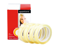 Quantore Plakband  25mmx66m transparant