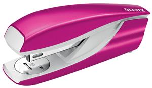 LEITZ Heftgerät Nexxt WOW 5502, pink-metallic, im Blister