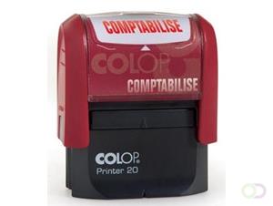 Colop formulestempel Printer tekst: COMPTABILISÉ