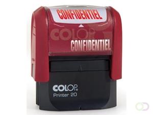 Colop formulestempel Printer tekst: CONFIDENTIEL