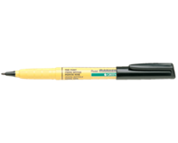 Pentel Viltstift  NM10 textiel rond zwart 1mm