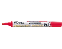 Pentel Viltstift  NLF50 maxiflo rond rood 1.5-3mm