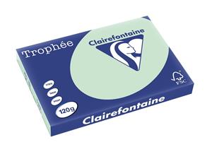 Clairefontaine Trophée Pastel A3, 120 g, 250 vel, groen