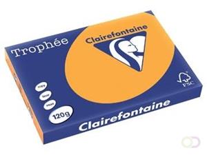 Clairefontaine Trophée Pastel A3, 120 g, 250 vel, oranje