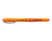 Stabilo Rollerpen  Worker rood medium 0.5mm