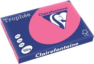 Clairefontaine Trophée Intens A3, 120 g, 250 vel, fuchsia