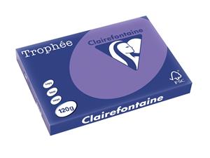 Clairefontaine Trophée Intens A3, 120 g, 250 vel, violet