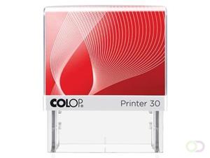 Colop stempel met voucher systeem Printer Printer 30, max. 5 regels, voor België, ft 47 x 18 mm