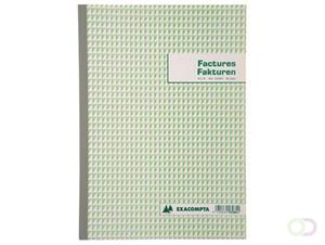 Exacompta factuurboek, ft 29,7x21 cm, tweetalig, dupli (50 x 2 vel)