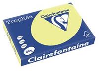 Clairefontaine Trophée Pastel A3, 80 g, 500 vel, citroengeel