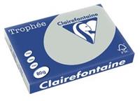 Clairefontaine Trophée Pastel A3, 80 g, 500 vel, lichtgrijs