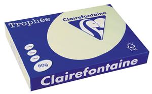 Clairefontaine Trophée Pastel A3, 80 g, 500 vel, lichtgroen