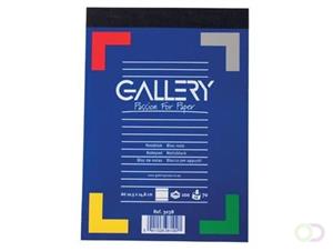 Gallery notitieblok, ft A6, gelijnd, blok van 100 vel