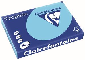 Clairefontaine Trophée Pastel A3, 160 g, 250 vel, helblauw