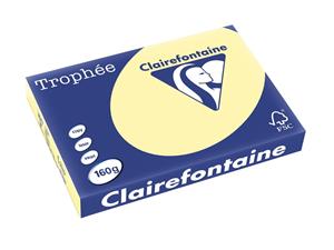 Clairalfa Multifunktionspapier, DIN A3, 160 g/qm, gelb