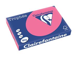 Clairefontaine Trophée Intens A3, 80 g, 500 vel, fuchsia