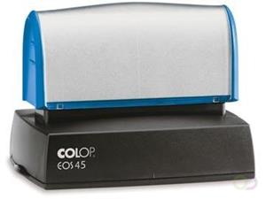 Colop EOS 45 stempel, inclusief zwarte cartridge + absorberend schuim