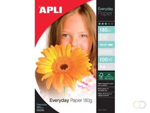 Apli fotopapier Everyday ft A4, 180 g, pak van 100 vel