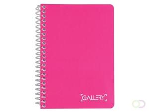 Gallery notitieboek Passion For Colour, ft A6, geruit 5 mm, 160 bladzijden, geassorteerde kleuren