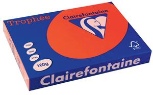 Clairefontaine Trophée Intens A3, 160 g, 250 vel, koraalrood