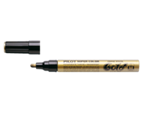 Viltstift  Super SC-G-M lakmarker rond goud 2mm