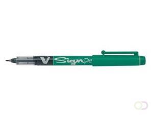 Pilot Fineliner V-Sign Pen groen