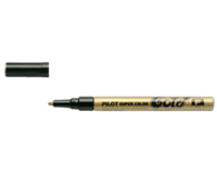 Pilot Viltstift  Super SC-G-F lakmarker rond goud 1mm