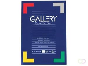 Gallery schrijfblok, ft A5, gelijnd, 100 vel