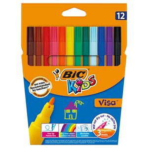 Bic Kids viltstift Visa 12 stiften