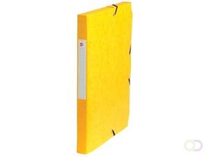 5 Star elastobox, rug van 2,5 cm, geel