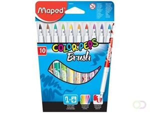 Maped Fasermaler COLOR, PEPS Brush, 10er Kartonetui