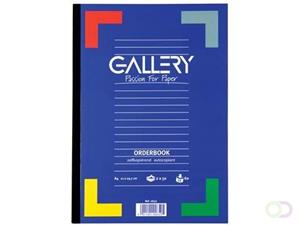 Gallery orderbook zelfkopiërend, ft A4, 50 x 2 vel