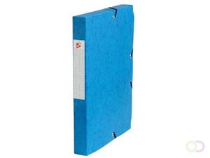 5 Star elastobox, rug van 4 cm, donkerblauw