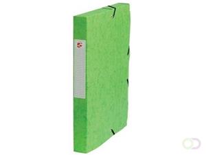 5 Star elastobox, rug van 4 cm, groen