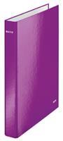 LEITZ Ringbuch WOW, DIN A4+, Hartpappe, violett