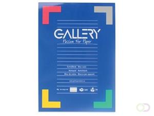 Gallery schrijfblok, ft A4, gelijnd, 100 vel