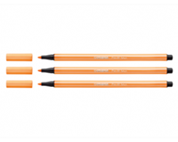 STABILO Fasermaler Pen 68, Strichstärke: 1,0 mm, neonorange