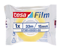 Plakband  film standaard 15mmx33m