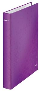 LEITZ Ringbuch WOW, DIN A4, Hartpappe, violett