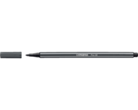 STABILO Fasermaler Pen 68, Strichstärke: 1,0 mm, schwarzgrau