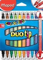 Maped viltstift Color'Peps Duo Tip, doos met 10 stuks