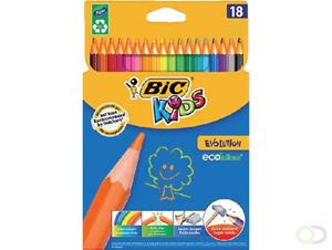 BIC KIDS Buntstifte Evolution ecolutions, 18er Kartonetui