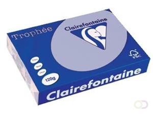 Clairefontaine Trophée Pastel A4, 120 g, 250 vel, lavendelblauw